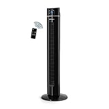 Orbegozo TWM 1009 - Ventilador de torre con Mando a distancia, Iónico, 60 W, 3...