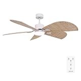 Cecotec Ventilador de Techo con Luz EnergySilence Aero 5290 Natural motor DC...