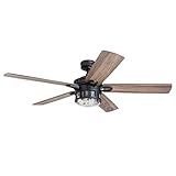 Honeywell Ceiling Fans Bonterra, Ventilador de techo LED contemporáneo de 52...